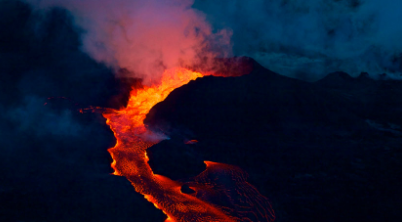 基拉韋厄火山壯觀的煙火表明沒有停止的跡象