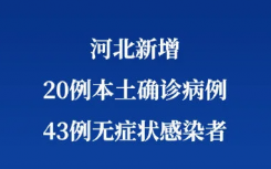 河北疫情又傳“封城”？河北石家莊、邢臺市新增43例無癥狀感染者