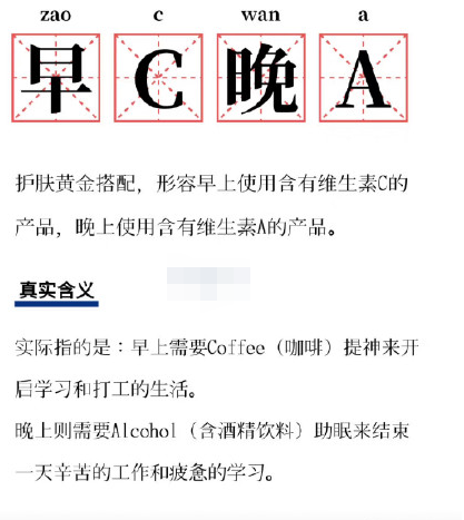 早C晚A是什么意思什么梗？為什么說早c晚a梗含義出處介紹